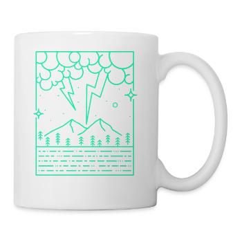 Flash icon - Coffee/Tea Mug - white - Right