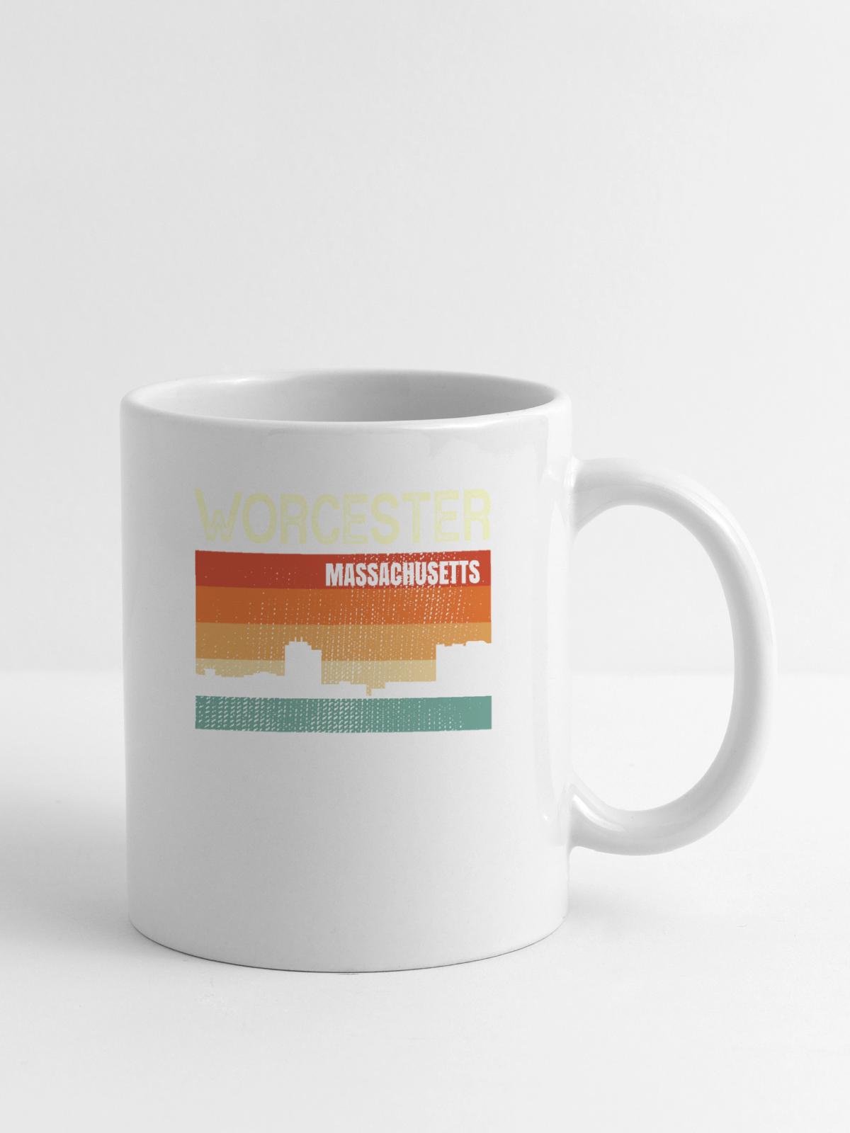 Worcester Massachusetts - Coffee/Tea Mug - white - Right