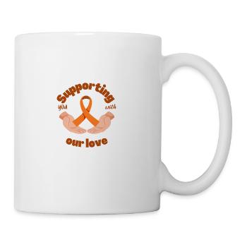Leukemia Awareness - Coffee/Tea Mug - white - Right