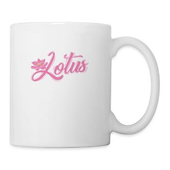 Lotus Flower Plant Flower Garden - Coffee/Tea Mug - white - Right