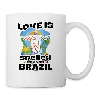 Brazil Rio de Janeiro South America gift - Coffee/Tea Mug - white - Right