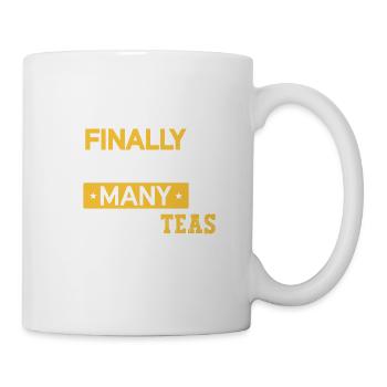 Tea Drinker Tea Lover Party Tea - Coffee/Tea Mug - white - Right