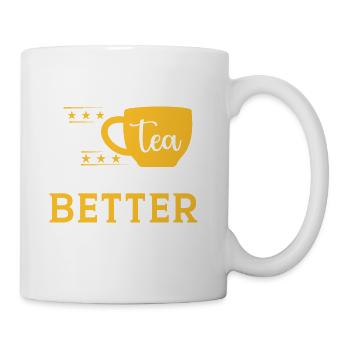 Tea Drinker Tea Lover Party Tea - Coffee/Tea Mug - white - Right
