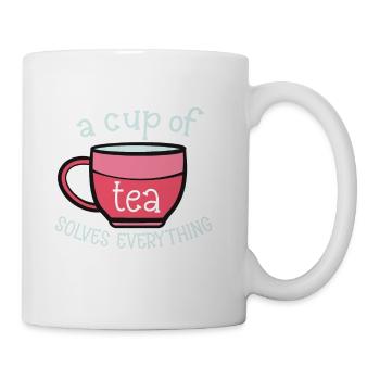 Tea Drinker Tea Lover Party Tea - Coffee/Tea Mug - white - Right