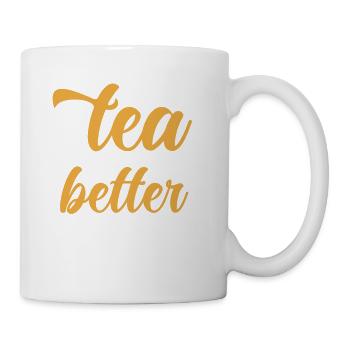 Tea Drinker Tea Lover Party Tea - Coffee/Tea Mug - white - Right