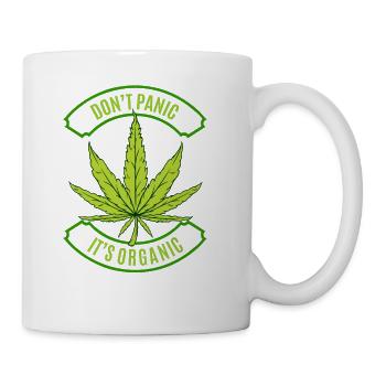 Organic Cannabis - Coffee/Tea Mug - white - Right