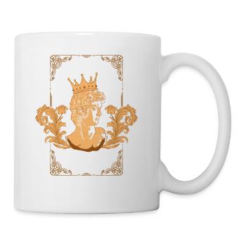 Baroque Aesthetic Statue Of David Dark Academia - Coffee/Tea Mug - white - Right