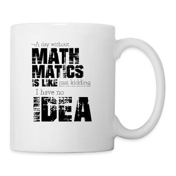 Mathematics - Coffee/Tea Mug - white - Right