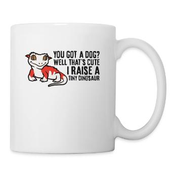 Crested Gecko Owner Crested Gecko Pet Crested - Coffee/Tea Mug - white - Right