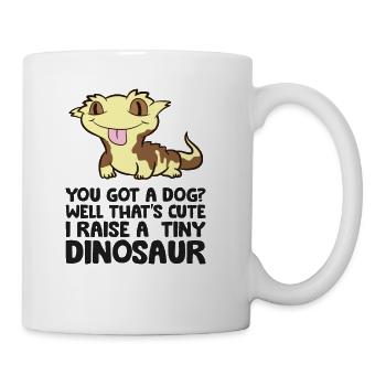 Crested Gecko Owner Crested Gecko Pet Crested - Coffee/Tea Mug - white - Right