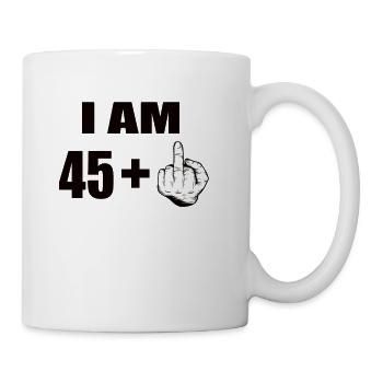 46 Birthday - Coffee/Tea Mug - white - Right