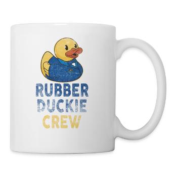 Rubber Duck Rubber Duckie Crew - Coffee/Tea Mug - white - Right