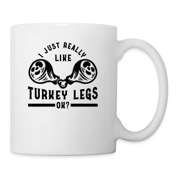 Renaissance Festival Ren Fair Faire Funny - Coffee/Tea Mug - white - Right