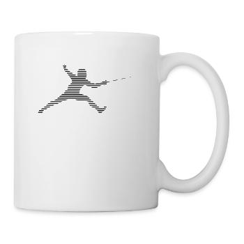 fencing - Coffee/Tea Mug - white - Right