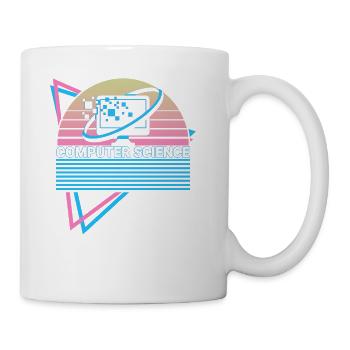 Computer Science Retro - Coffee/Tea Mug - white - Right