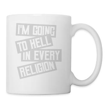 im going to hell - Coffee/Tea Mug - white - Right
