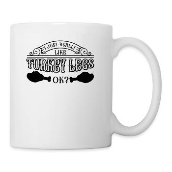 Renaissance Festival Ren Fair Faire Funny - Coffee/Tea Mug - white - Right