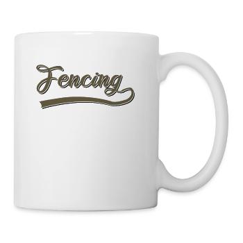 fencing - Coffee/Tea Mug - white - Right