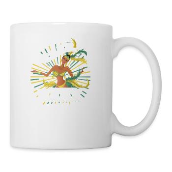 Brazil Rio de Janeiro South America gift - Coffee/Tea Mug - white - Right