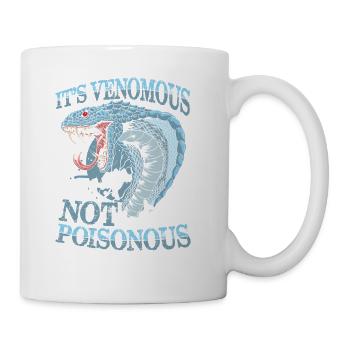 Snake Saying for a Snake Breeder - Coffee/Tea Mug - white - Right