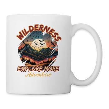 Wildness Explore More Adventure - Coffee/Tea Mug - white - Right
