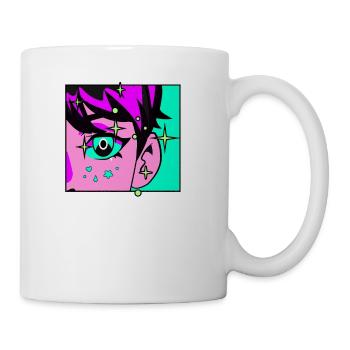Anime Sketching Manga Artist Japanese Animation Ar - Coffee/Tea Mug - white - Right