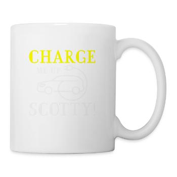 Véhicule électrique Rechargez-moi Scotty - Tasse - blanc - Droite