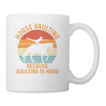 Funny Equestrian - Coffee/Tea Mug - white - Right