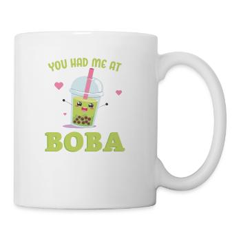 Bubble Tea Junkie, Bubble Tea Lover - Coffee/Tea Mug - white - Right
