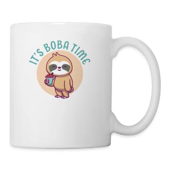 Bubble Tea Junkie, Bubble Tea Lover - Coffee/Tea Mug - white - Right