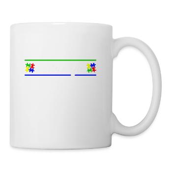 Autism Awareness - Abilities Outweigh Disabilities - Coffee/Tea Mug - white - Right