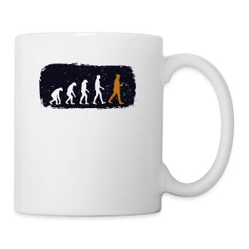 Coffee Evolution Barista Queen Latte Art Coffee - Coffee/Tea Mug - white - Right
