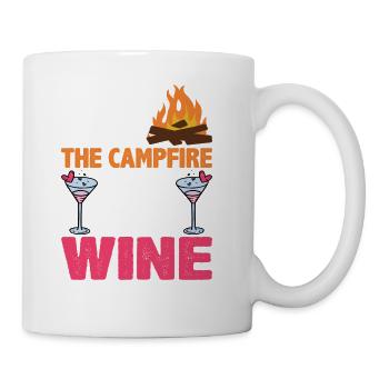 But Then The Campfire Was Lit 3 - Coffee/Tea Mug - white - Right