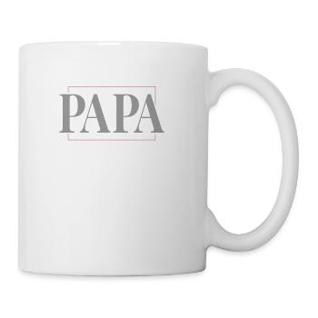 papa logo - Coffee/Tea Mug - white - Right