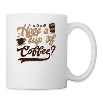 Have A Cup Of Coffee Latte Art Barista Queen - Coffee/Tea Mug - white - Right
