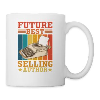 Future Best Selling Author - Coffee/Tea Mug - white - Right