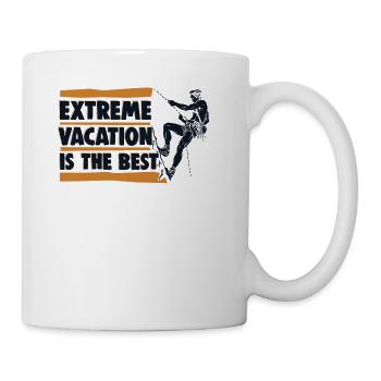 Extreme Vacation Is The Best Alpine Outdoor Speed - Coffee/Tea Mug - white - Right