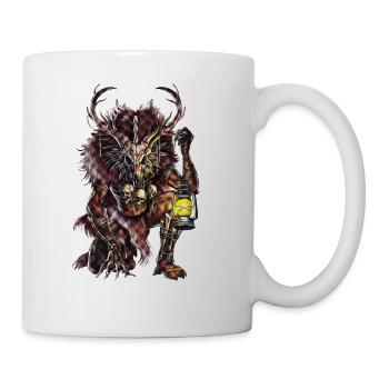 Cryptid Wendigo - Coffee/Tea Mug - white - Right