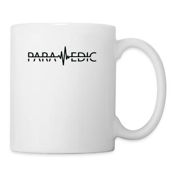Paramedic Heartbeat - Coffee/Tea Mug - white - Right