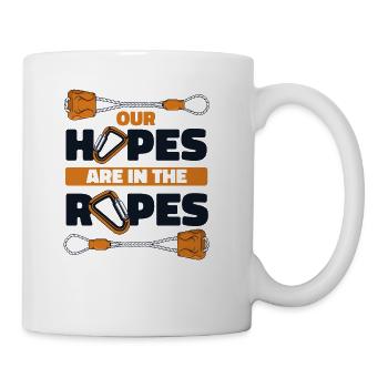 Our Hopes Are In The Ropes Outdoor Speed Sport - Coffee/Tea Mug - white - Right