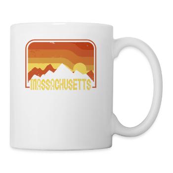 Massachusetts Usa Staate - Coffee/Tea Mug - white - Right