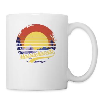 Massachusetts Usa Staate - Coffee/Tea Mug - white - Right