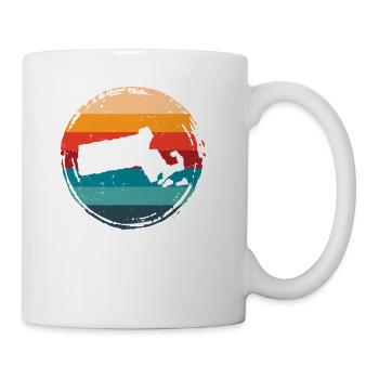Massachusetts Usa Staate - Coffee/Tea Mug - white - Right