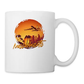 Massachusetts Usa Staate - Coffee/Tea Mug - white - Right