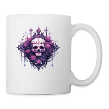 Totenkopf Skull Skulls Skull Skeleton - Coffee/Tea Mug - white - Right