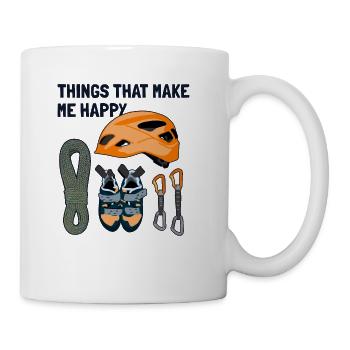 Things That Make Me Happy Sport Free Alpine - Coffee/Tea Mug - white - Right