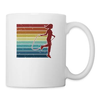 Retro Speed Skipping Jumping Professional Jump - Coffee/Tea Mug - white - Right
