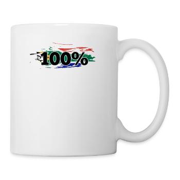 South Africa Butterfly - Coffee/Tea Mug - white - Right