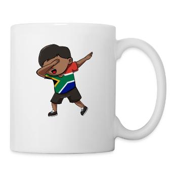 South Africa Flag - Coffee/Tea Mug - white - Right
