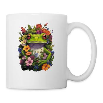 Aesthetic frog frogs for a Frog lover - Coffee/Tea Mug - white - Right